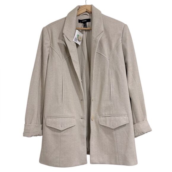 Forever 21 beige blazer NWT - Picture 1 of 5